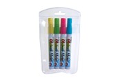 Schrijf- en tekengerei - Artline EPG-4/4W2 Glassboard Marker set Green Pink Yello - EPG4/4W