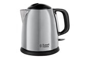 Waterkoker - Russell Hobbs Waterkoker Avontuur - Mat zwart/geborsteld roestvrij staal - 2400 W - 24991-70
