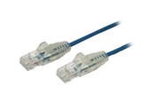 Netwerk - kabel - StarTech.com 2m CAT6 Cable - Blue Slim CAT6 Patch Cord - Snagless - LSZH - patch cable - 2 m - blue - Blauw - 2m - N6PAT200CMBLS