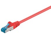 Netwerk - kabel - Pro LAN CAT 6A S/FTP - Rood - 0.5m - 4040849936630