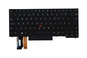 Toetsenbord - Lenovo Sunrex V170820DK1 - Notebook replacement keyboard - Engels (VK) - Zwart - 01YP548