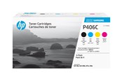 Inkt, toner en verbruiksartikelen - HP Samsung SU375A / CLT-P406C Toner 4-pack (Black Geel Cyaan Magenta) - SU375A