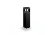 Lampen - Philips Parterre pedestal Zwart 1x8W 230V - 915005378101
