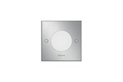 Lampen - Philips Crust grondinbouwspot, LED 3W, 2700K, roestvrij staal - 915005395601