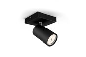Lampen - Philips KOSIPO single spot black 1xNW - 915005531701