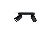 Lampen - Philips PONGEE bar/tube black 2xNW - 915005531001