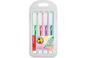 Schrijf- en tekengerei - STABILO Schommel COOL PASTEL 4 ass. Pastel colours highlighter with water-based Inkt - 275/4-08