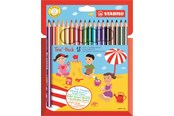 Hobby artikelen - STABILO Trio thick wallet of 18 colored pencils - 203/18-01