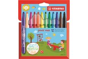 Hobby artikelen - STABILO Extra-thick fibre-tip pen for the youngest children - 980/12-01