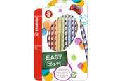 Hobby artikelen - STABILO colored pencils EASYCOLOR R 12-STK ASS. For righthanded - 332/12