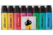 Schrijf- en tekengerei - STABILO BOSS highlighter set of 8 colors - 70/8