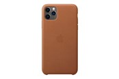 Mobiel - Covers & Cases - Apple iPhone 11 Pro Max Leather Case - Brown - MX0D2ZM/A