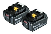 Accu & Oplader - Makita 18v battery bl1850 5.0ah li-ion 2pcs - 197288-2