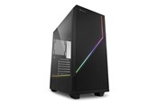 Case - Sharkoon RGB FLOW ATX - Case - Tower - Zwart - 4044951028146