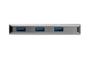 USB hub - StarTech.com 3Pt USB-C Hub met SD-kaartlezer - 10Gbps - 3x USB-A & 1x USB-C - hub - 3 poorten USB hub - 3 - Grijs - HB31C3ASDMB