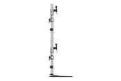 Monitorbevestiging - StarTech.com Quad-Monitor Stand - For up to 32" VESA Mount Monitors - stand (adjustable arm) - ARMQUADSS