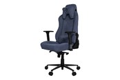 Gamer stoel - Arozzi Vernazza Zachte Stof - stoel Stoel - Aluminium - Tot 140 kg - VERNAZZA-SFB-BL