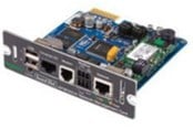Netwerk-adapter (netwerkkaart, printserver, enz.) - APC Network Management Card 2 with Environmental Monitoring Out of Band Management and Modbus - remote management adapter - AP9635