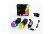 Smart Home - Twinkly Strings – 250 App-Controlled RGB + Warm White LEDs. 20 Meters. Black Wire. - TWS250SPP-BEU