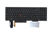Toetsenbord - Lenovo Chicony - Notebook replacement keyboard - Engels (US international) - Zwart - 01YP629