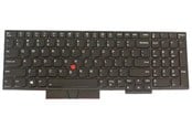 Toetsenbord - Lenovo Primax - Notebook replacement keyboard - Engels (US international) - Zwart - 01YP789