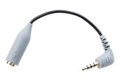 Audiokabel - BOYA Smartphone TRRS Adapter 3.5mm TRS to 3.5mm T - BY-CIP2
