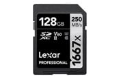 Geheugenkaart - Lexar Professional SILVER 1667x - 250MB/s - 128GB - LSD128CB1667