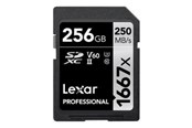 Geheugenkaart - Lexar Professional SILVER 1667x - 250MB/s - 256GB - LSD256CB1667
