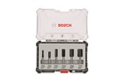 Router - Bosch Bosc Fräsersatz 6 pcs Straight 6mm shank | 2607017 - 2607017465