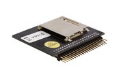 Geheugenkaart - adapter en kaartlezer - DeLOCK Converter IDE 44pin > SD Card - card reader - IDE - 91664