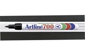 Schrijf- en tekengerei - Artline Marker artline 700 permanent Zwart 0.7mm - EK-700 BLACK