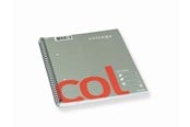 Schrijfblokken, formulieren en notitieboekjes - Bantex Col College Pad Ruled Punched Holes A5 - 841181800