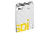 Schrijfblokken, formulieren en notitieboekjes - Bantex  Light Spi Spiral Pad A6 Ruled - 100302753