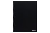 Schrijfblokken, formulieren en notitieboekjes - Bantex  Strong-Line College Pad A5 Ruled Black - 100051836