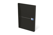 Schrijfblokken, formulieren en notitieboekjes - Oxford Office Essentials A5 Hardback Casebound Notebook Ruled 192 Pages Black - 100100745