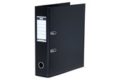 Ordners & ringmappen - ELBA "Strong-Line" Lever Arch File PP exchangeable spine label Zwart A4 8 cm - 100400540