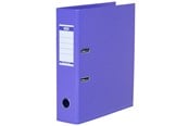 Ordners & ringmappen - ELBA "Strong-Line" Lever Arch File PP exchangeable spine label Lilac A4 8 cm - 100400544