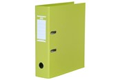 Ordners & ringmappen - ELBA "Strong-Line" Lever Arch File PP exchangeable spine label Lime A4 8 cm - 100400546