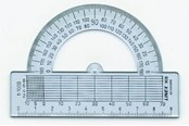 Schrijf- en tekengerei - Linex 908 180 Degree Protractor - 100413010