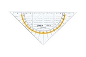 Schrijf- en tekengerei - Linex 1616G Geometry Set Square - LXA51616G