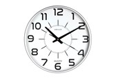Decoratie - Unilux Maxi Pop Clock metal grey - 400094488