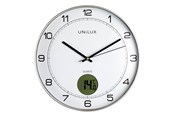 Decoratie - Unilux Tempus Clock metal grey - 400094592