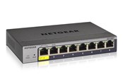 Switch - Netgear GS108Tv3 8-Port Gigabit Ethernet Smart Schakelaar with Cloud Management - GS108T-300PES