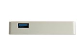 Netwerk-adapter (netwerkkaart, printserver, enz.) - StarTech.com USB 3.1 USB-C Ethernet AV / multimedia paneel with Extra USB Port - Wit - Netwerk AV / multimedia paneel - US1GC301AUW