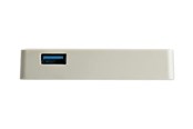 Netwerk-adapter (netwerkkaart, printserver, enz.) - StarTech.com USB 3.1 USB-C Ethernet AV / multimedia paneel with Extra USB Port - Wit - Netwerk AV / multimedia paneel - US1GC301AUW