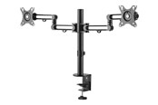 Monitorbevestiging - StarTech.com Bureaubevestiging Dual Monitor ARM - Dual Swivel Arms - Articulating - desk mount (adjustable arm) - ARMDUAL3