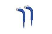 Netwerk - kabel - Ubiquiti UniFi Patch Cable Blue 0.1m - Blauw - 0.1m - U-Cable-Patch-RJ45-BL