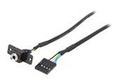Systeemaccessoires - ASRock Deskmini Rear Audiokabel - 90-BXG3G0-A0XCR2W