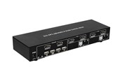KVM Switch - IC INTRACOM techly 2-Port DisplayPort1.2 Dual-Monitor KVM-schakelaar - IDATA-DP-KVM2