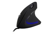 Muis - Inter-Tech Eterno KM-206WR - Vertical mouse - Optisch - 6 knoppen - Zwart - 88884103